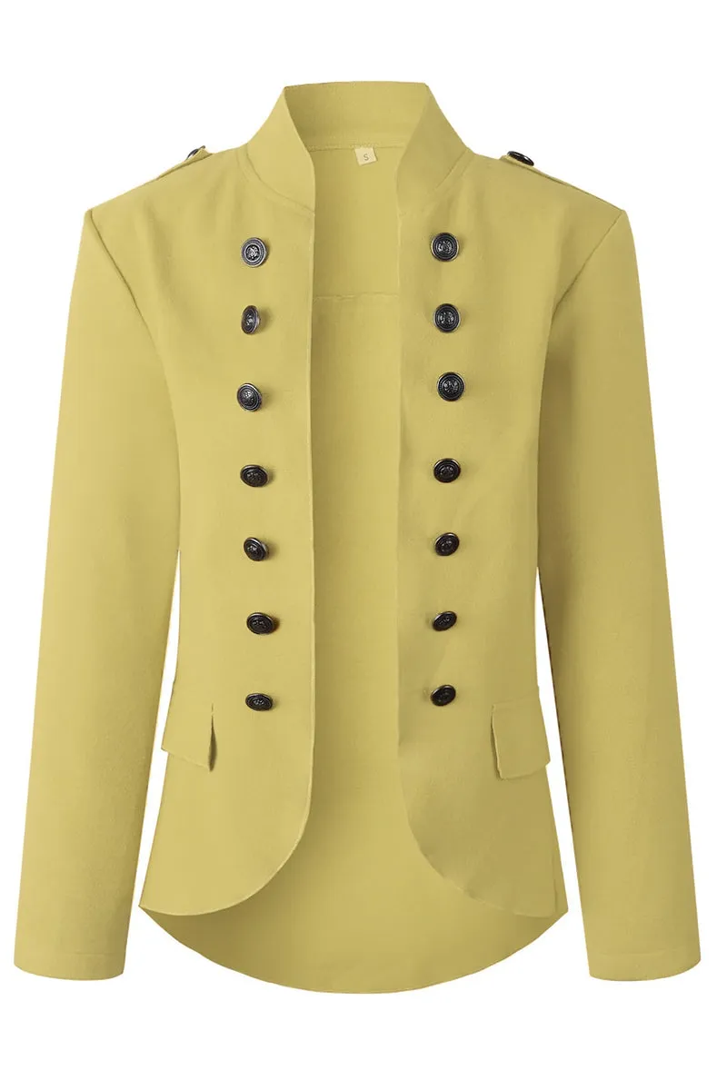 Chicindress Casual Buttons Design Jacket(3 Colors)