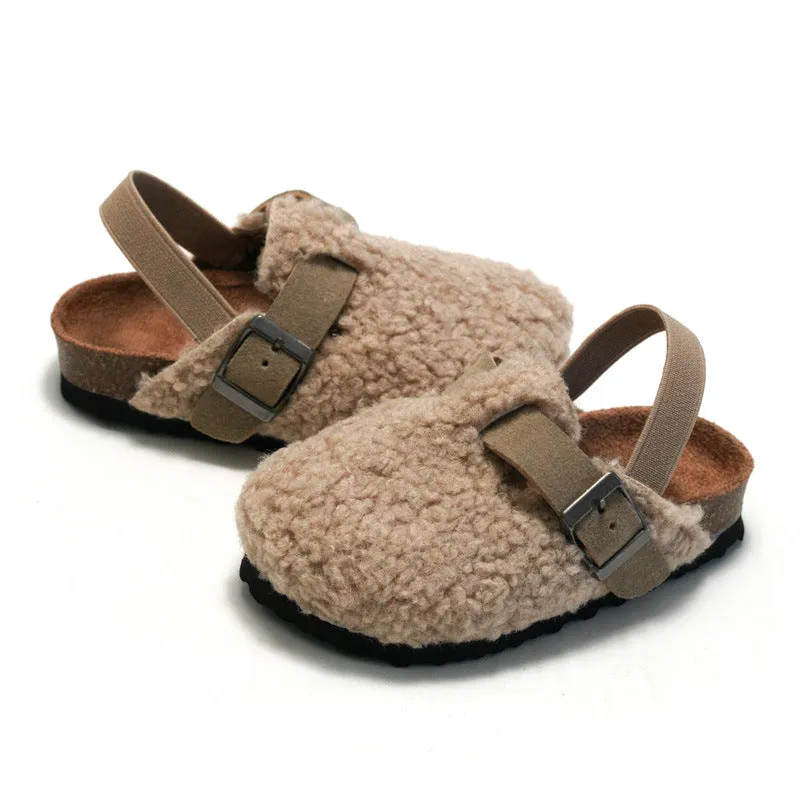 Children's Cork Sandals Outer Wear Unisex