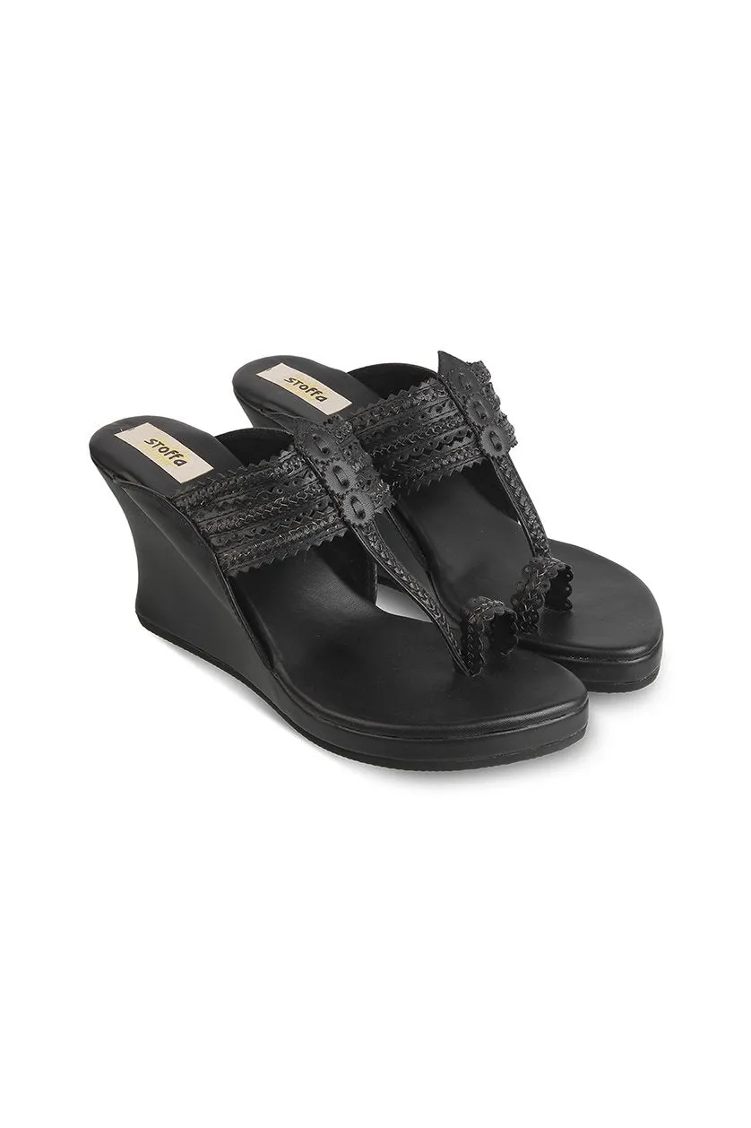 Classic High K Wedge Antique gold