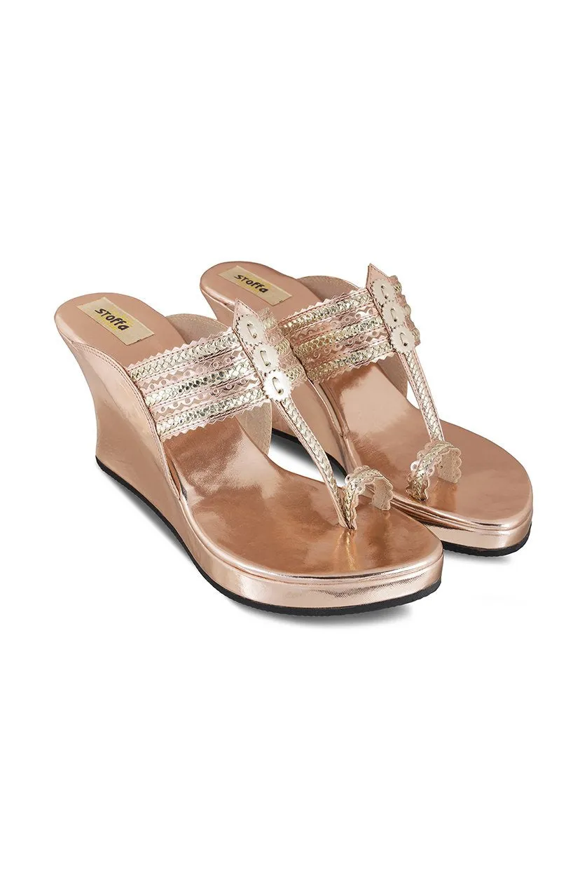 Classic High K Wedge Antique gold