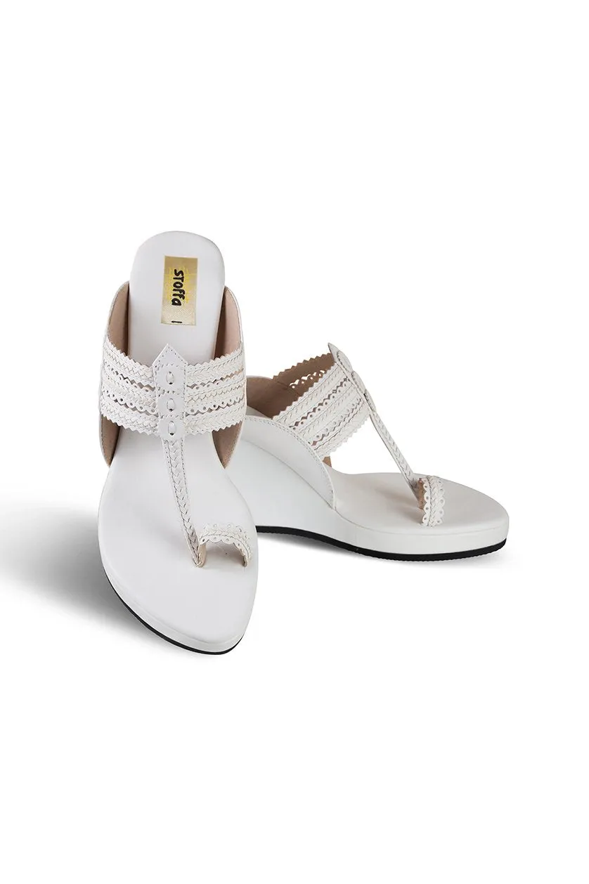 Classic High K Wedge Taupe