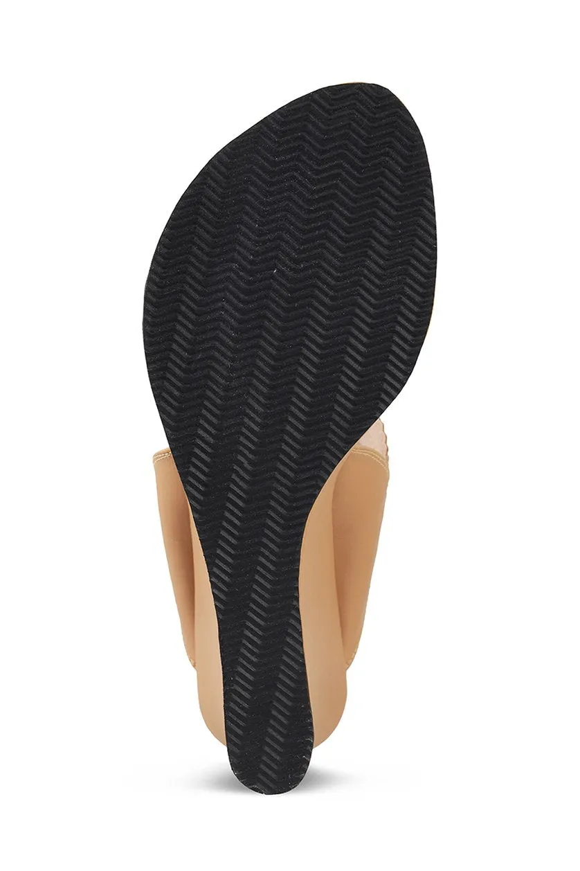 Classic High K Wedge Taupe