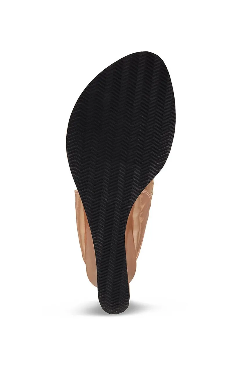 Classic High K Wedge Taupe