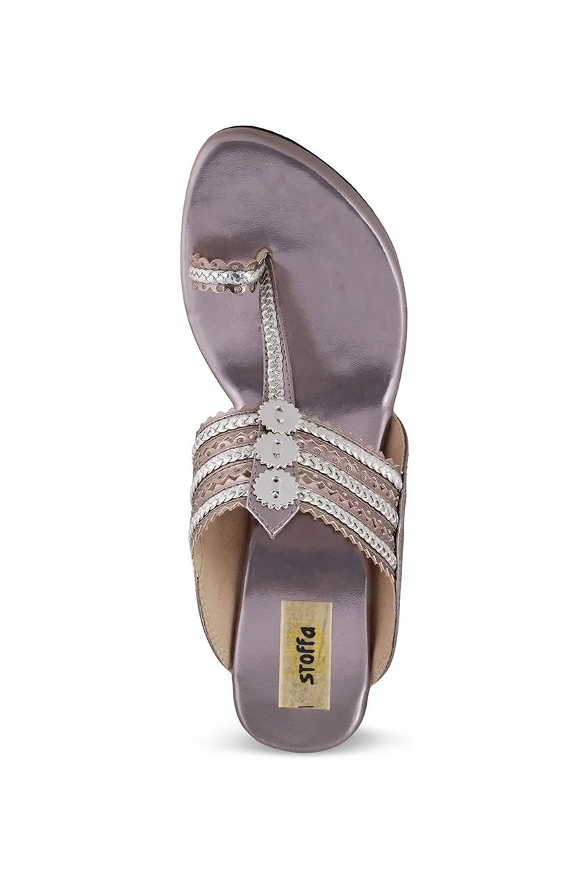 Classic High K Wedge Taupe