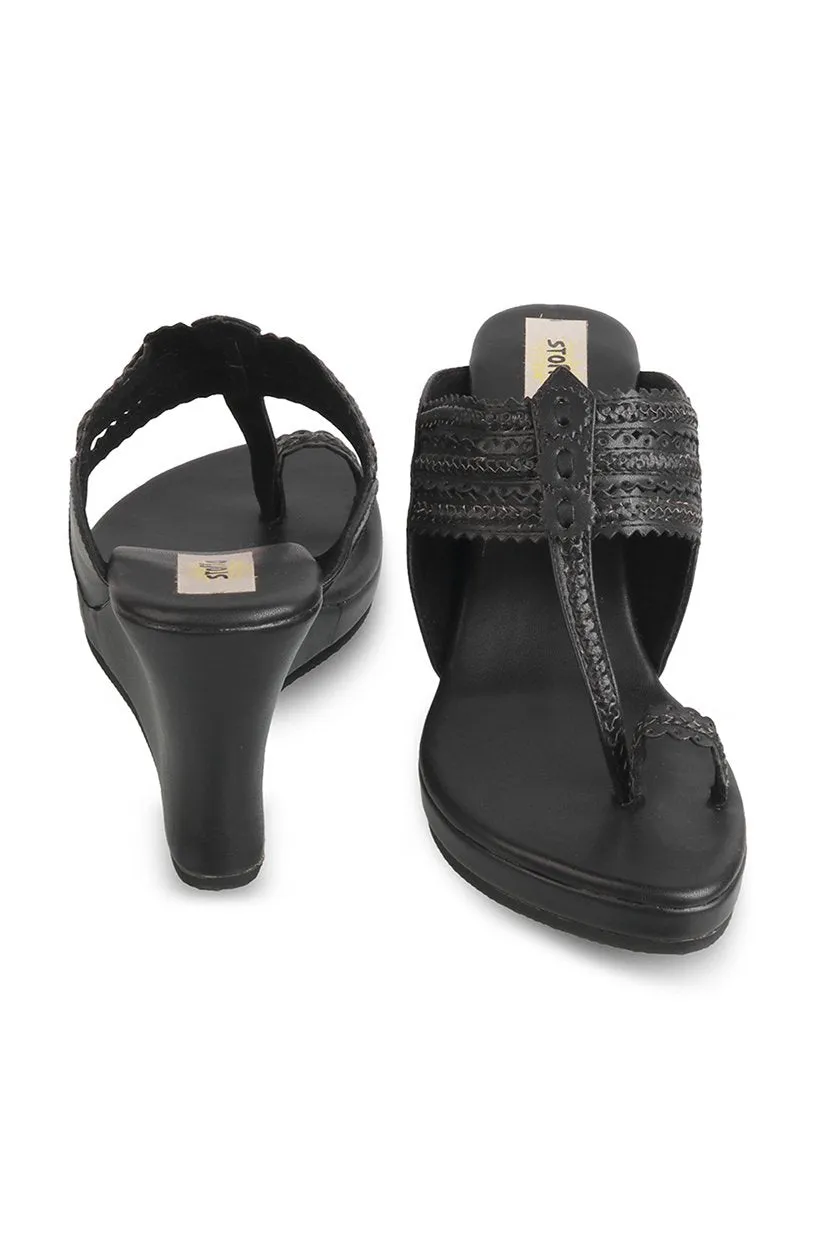 Classic High K Wedge Taupe