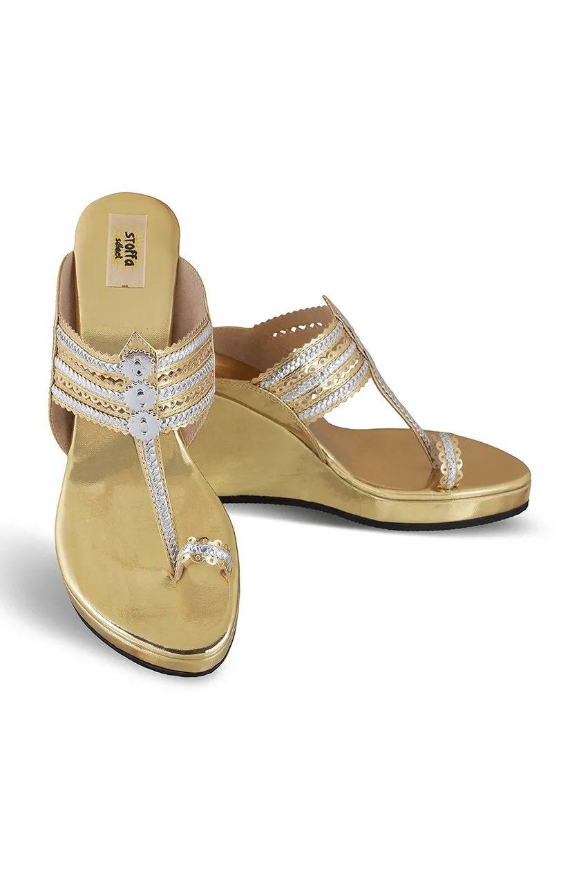 Classic High K Wedge Taupe