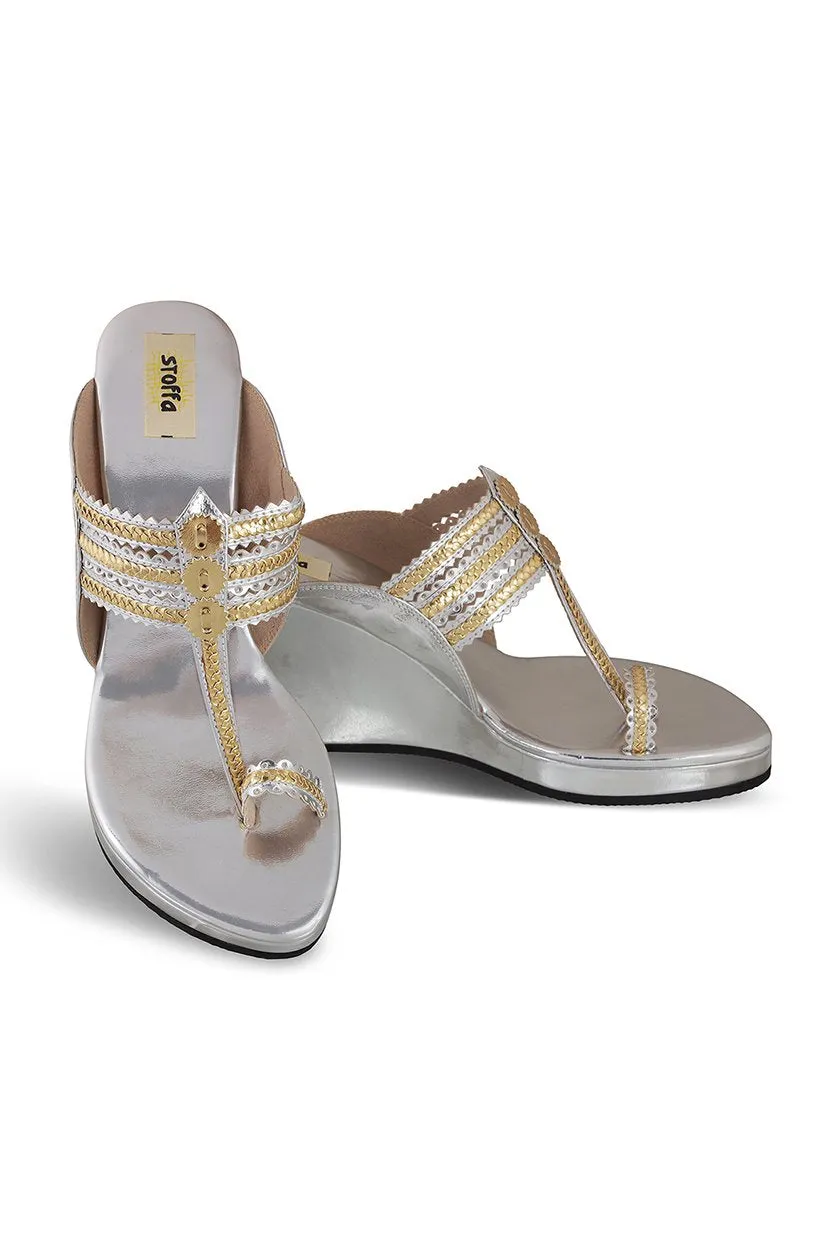 Classic High K Wedge Taupe