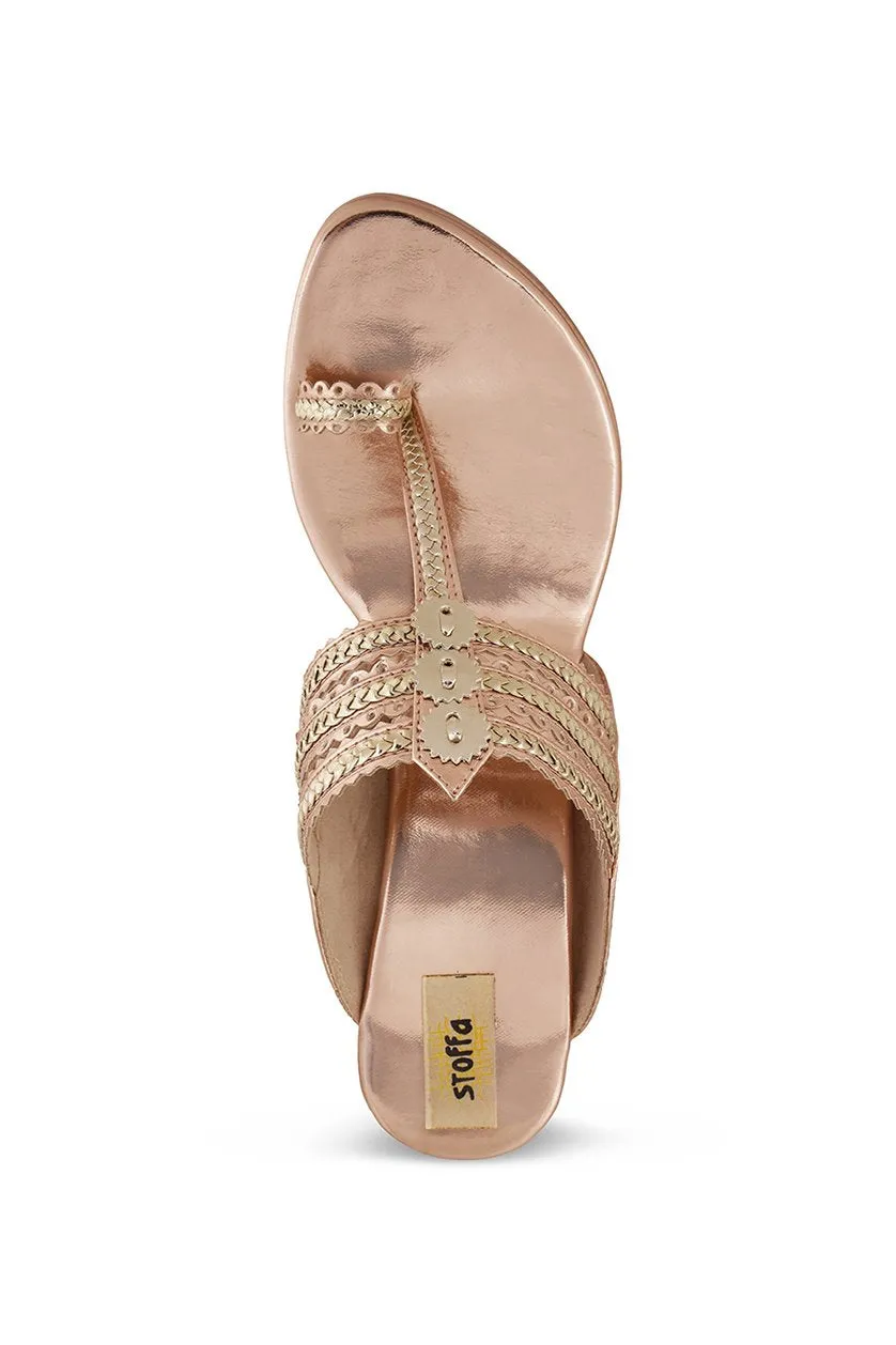 Classic High K Wedge Taupe