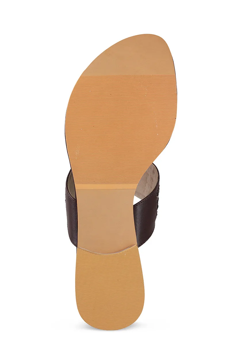 Classic K Flats Dark Grey