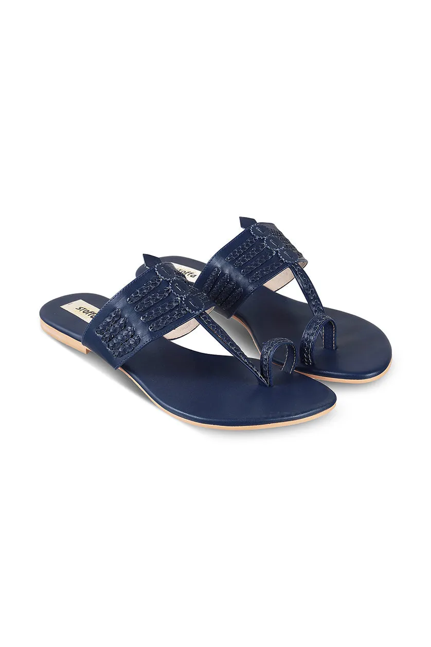 Classic K Flats Dark Grey