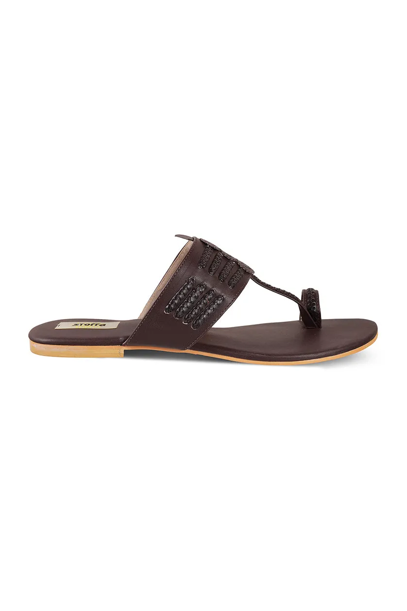 Classic K Flats Dark Grey