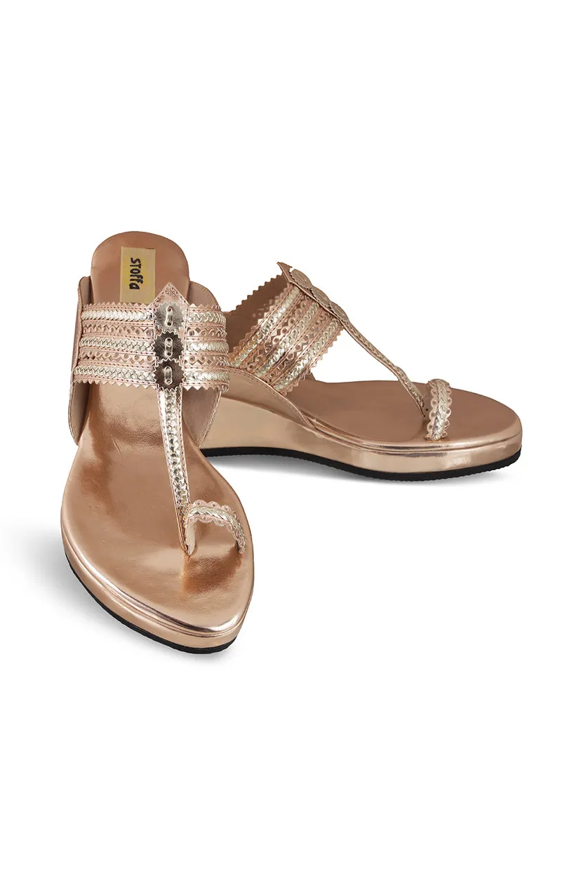 Classic Low K Wedge Champagne