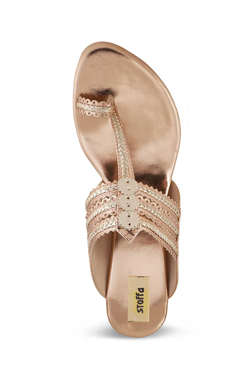 Classic Low K Wedge Champagne