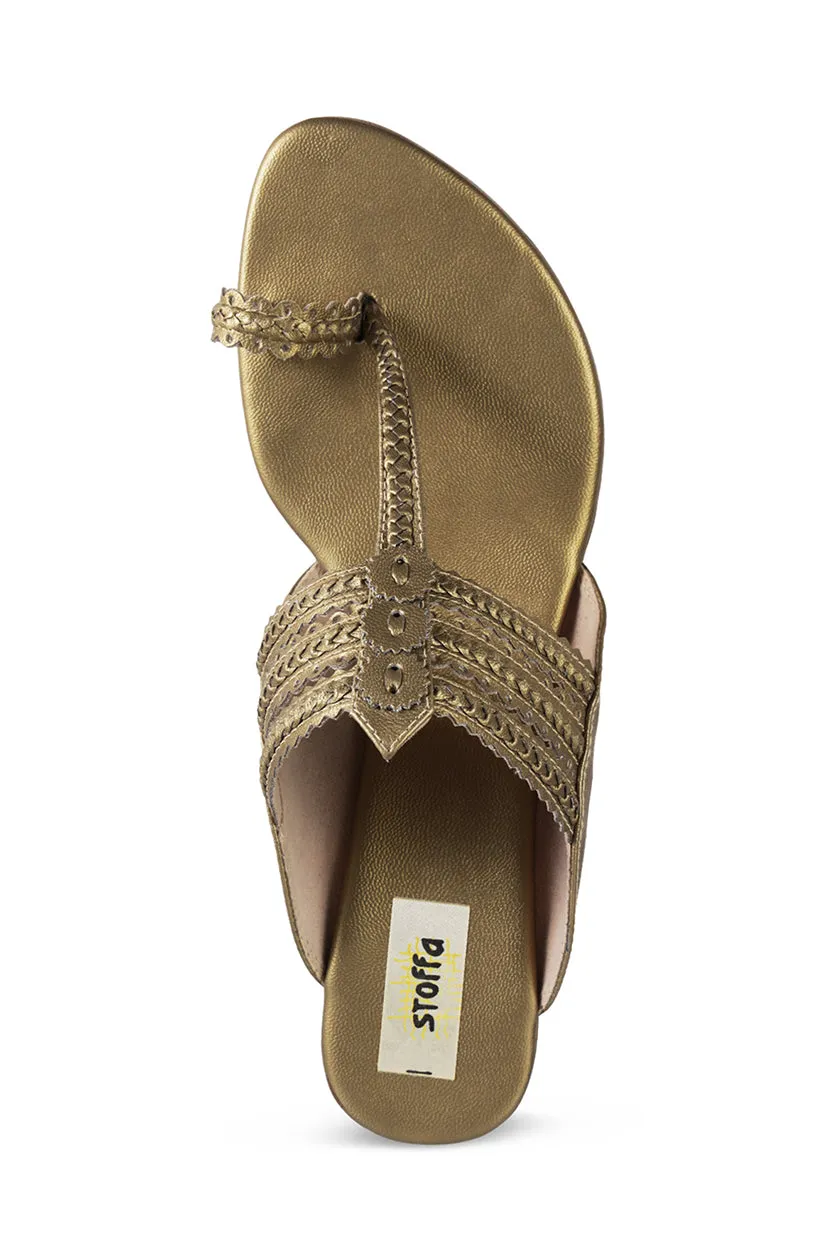 Classic Low K Wedge Champagne