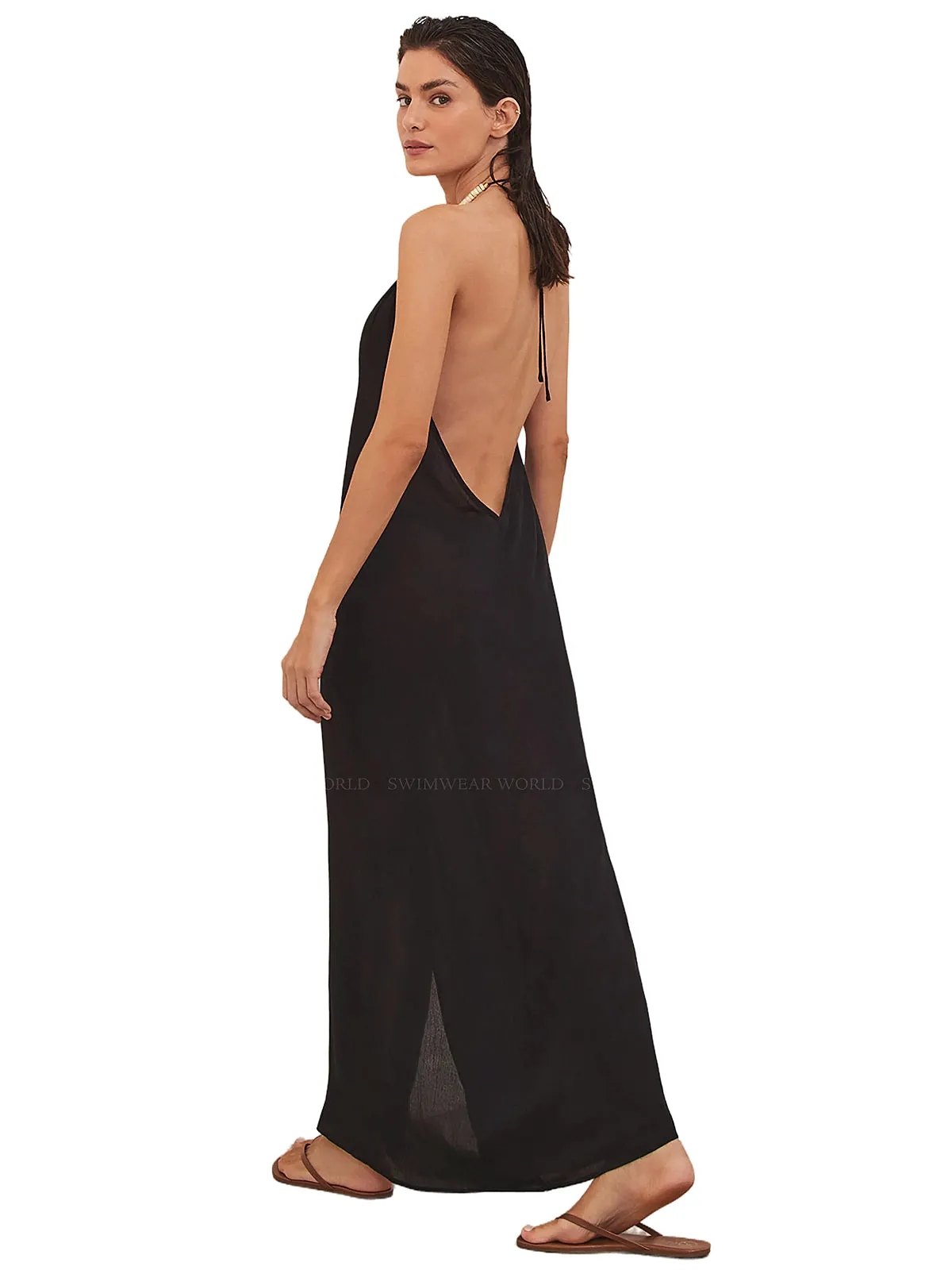 Cloe Detail Long Cover Up