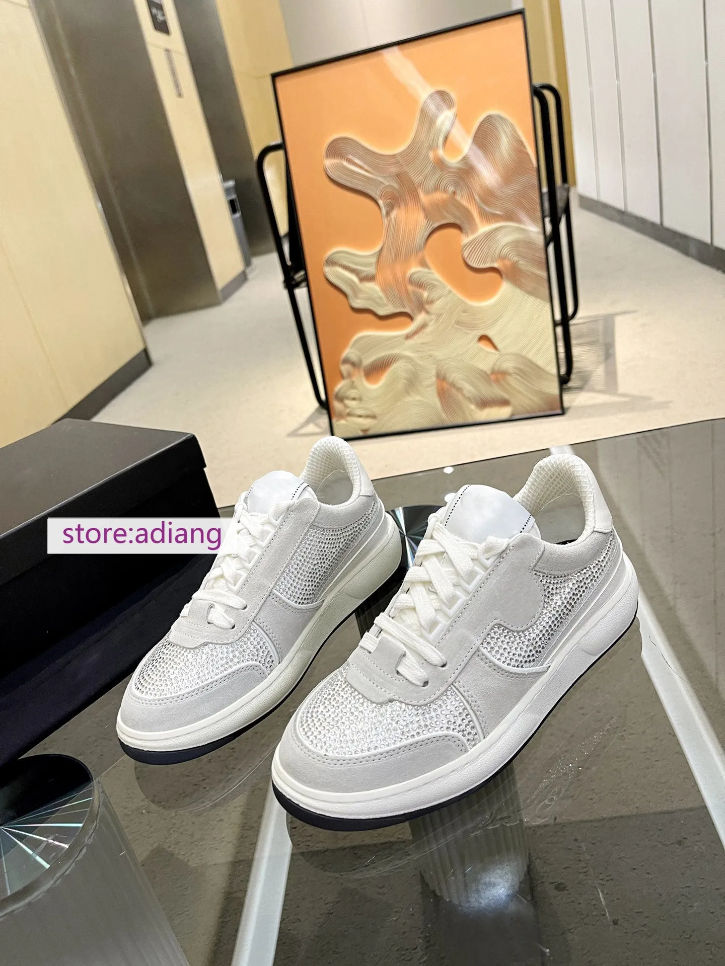 cow leathe casual shoes lace up comfort flats classic women 35-42 men 39-45 2022