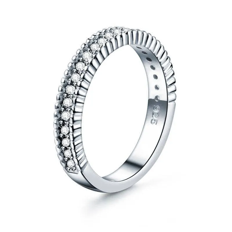Created Diamante 2-Pcs Engagement Ring Set 1 Ct