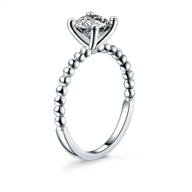 Created Diamante 2-Pcs Engagement Ring Set 1 Ct