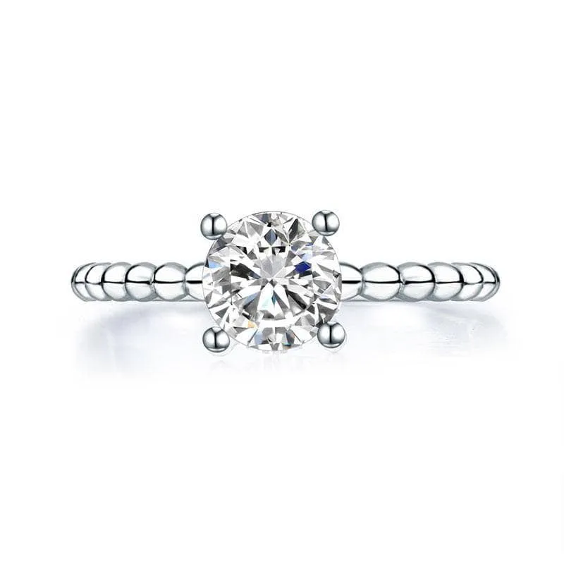 Created Diamante 2-Pcs Engagement Ring Set 1 Ct