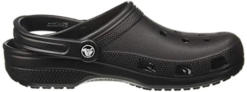 crocs Unisex Adult Classic Black Clog-8 Men/ 9 UK Women (M9W11) (10001-001)