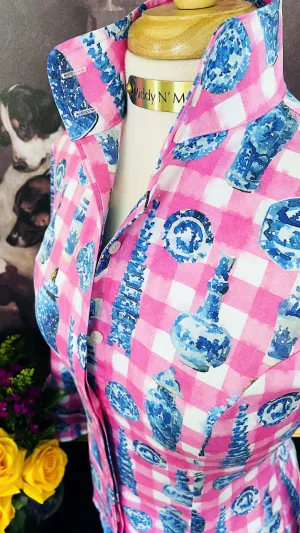 DANIKA SHIRT IN PERFECT PINK