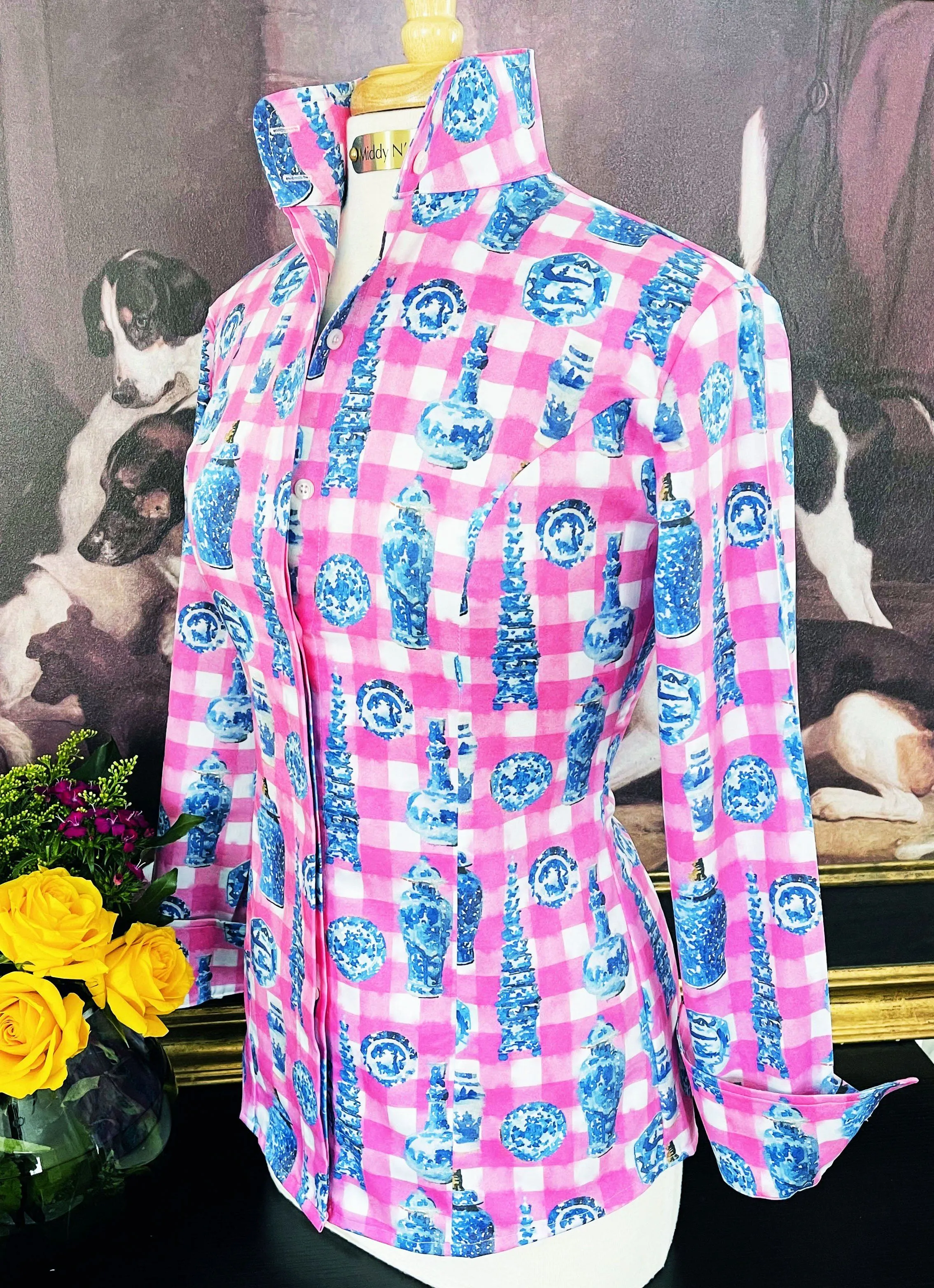DANIKA SHIRT IN PERFECT PINK
