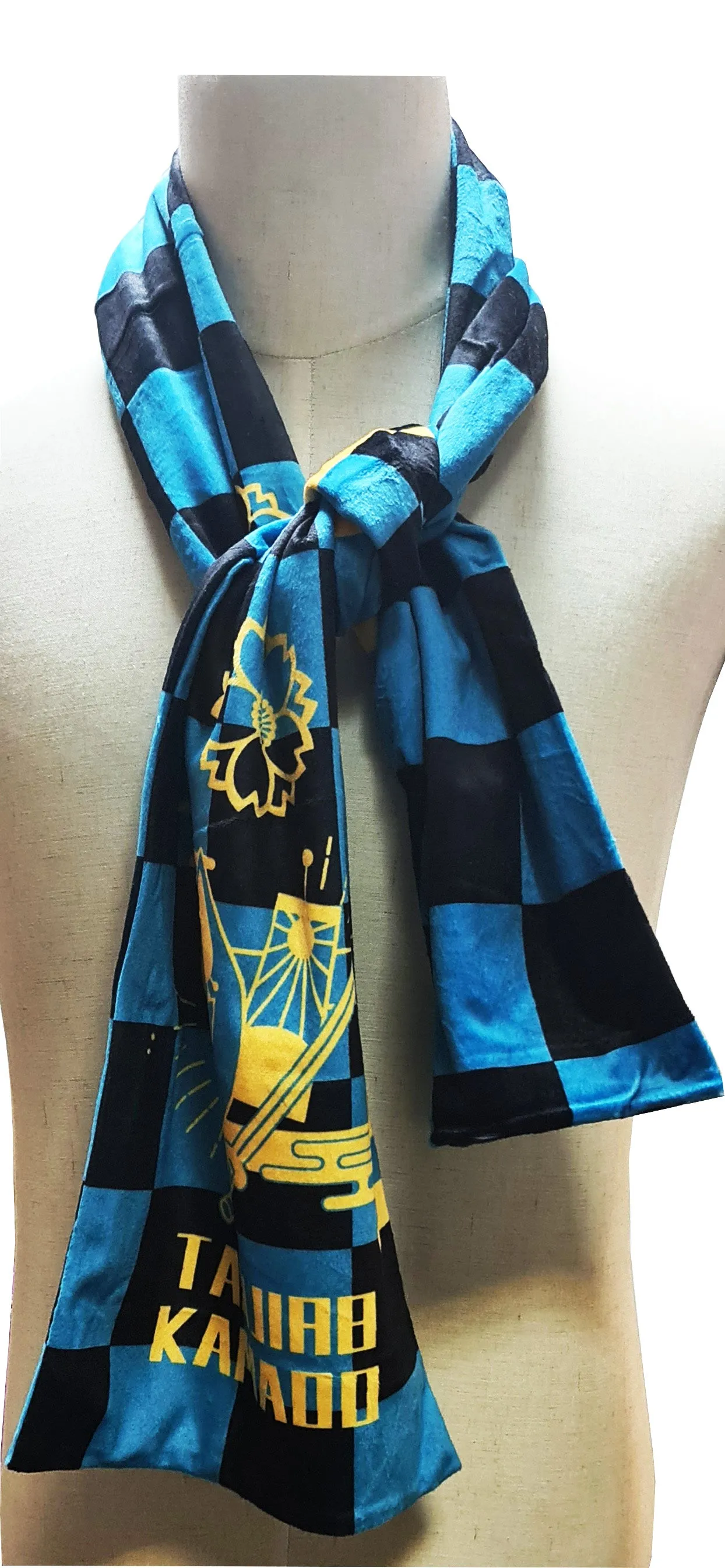 Demon Slayer velvet scarf