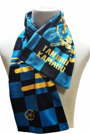 Demon Slayer velvet scarf