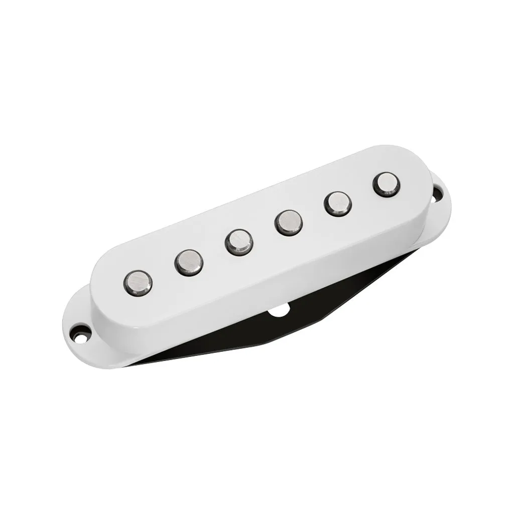 DiMarzio DP175SW True Velvet Middle Singlecoil Guitar Pickup, White