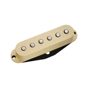 DiMarzio DP176CR True Velvet Bridge Singlecoil Guitar Pickup, Cream