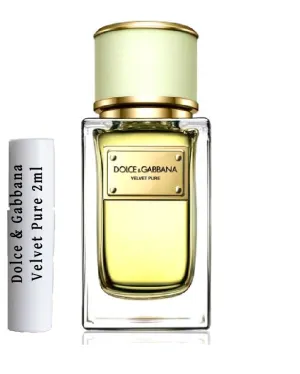 Dolce and Gabbana Velvet Pure samples