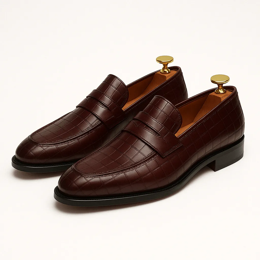 Domoir | Alligator Leather Loafers