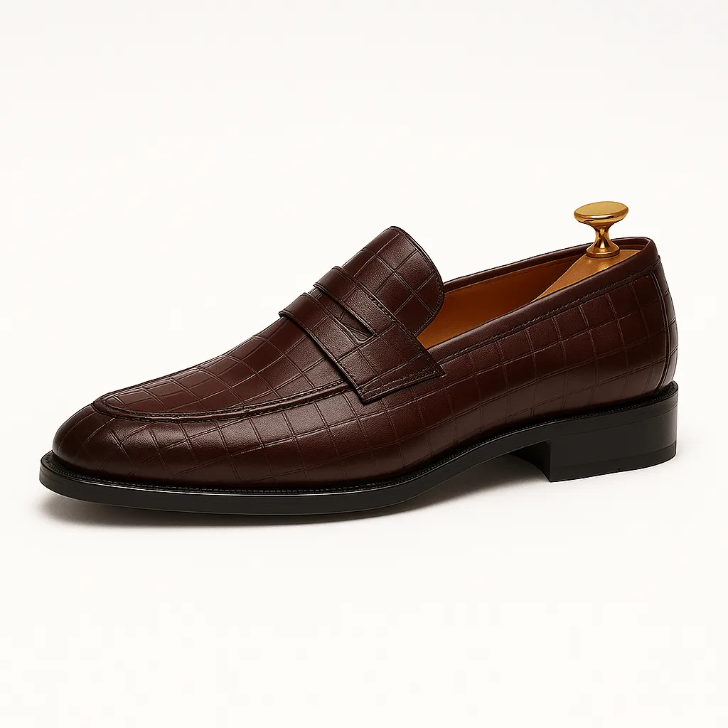 Domoir | Alligator Leather Loafers