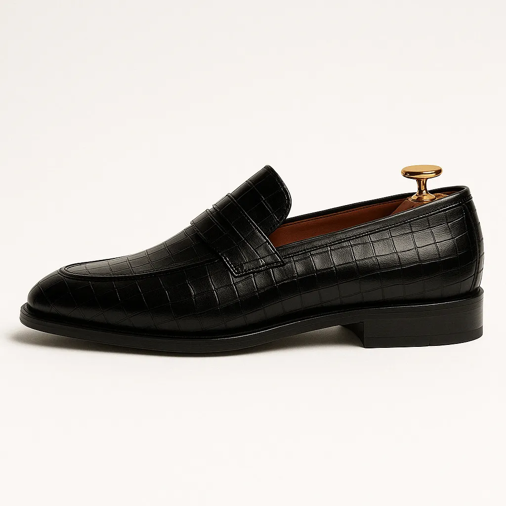 Domoir | Alligator Leather Loafers