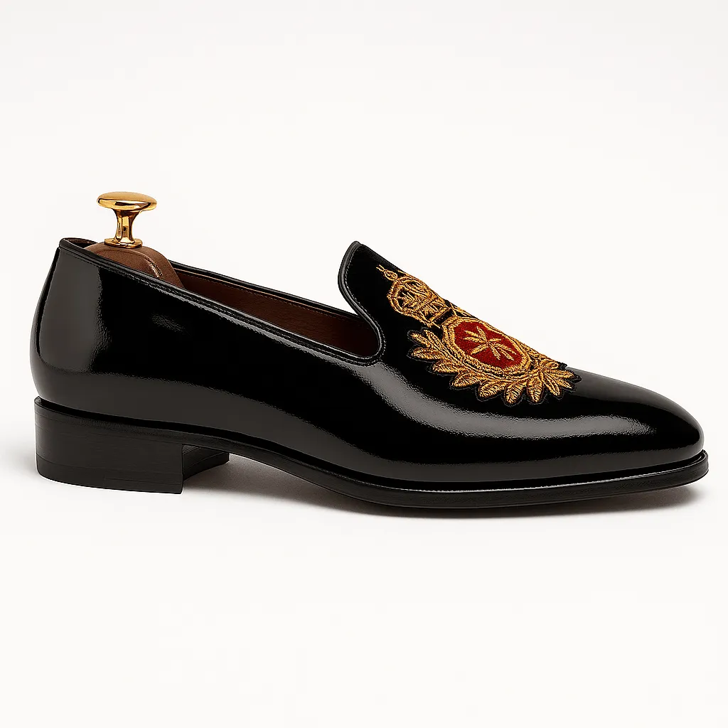 Domoir | Elegant Patent Loafers
