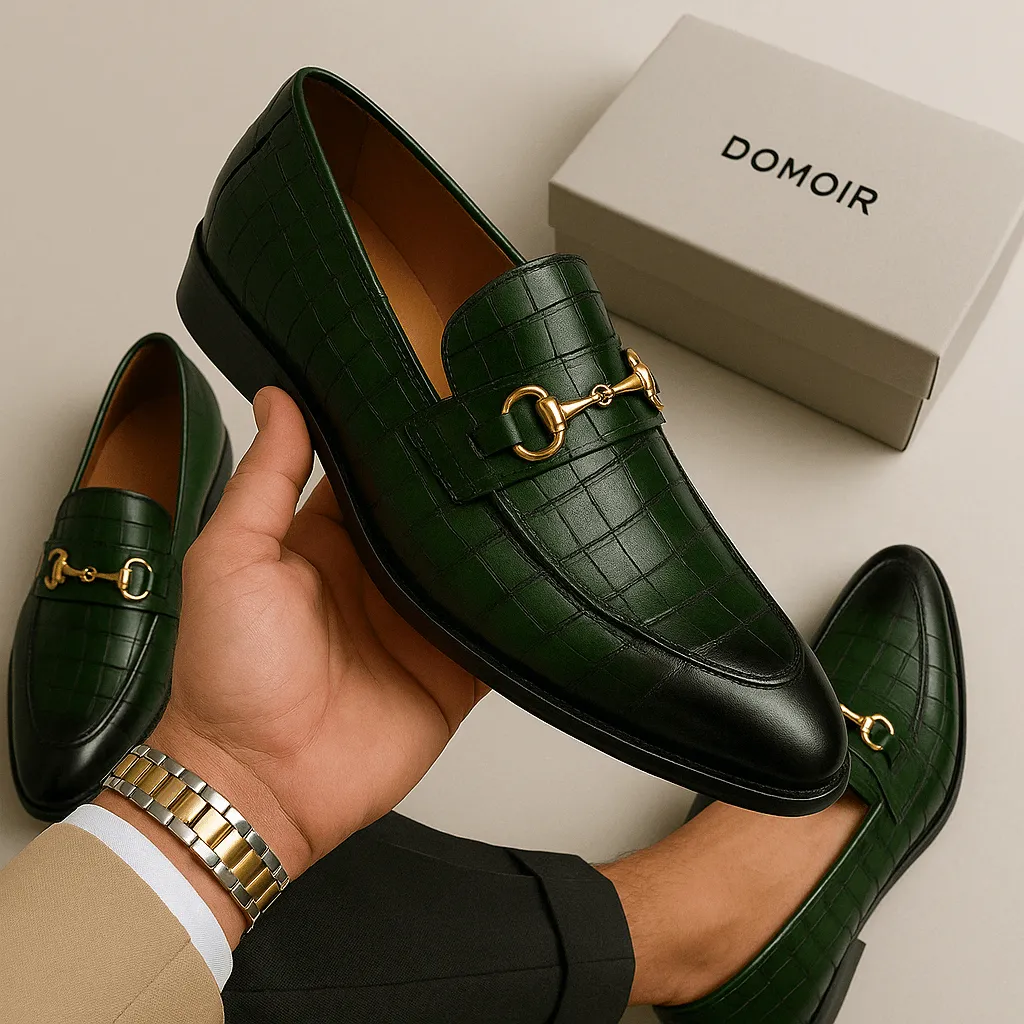 Domoir | Premium Crocodile Loafers