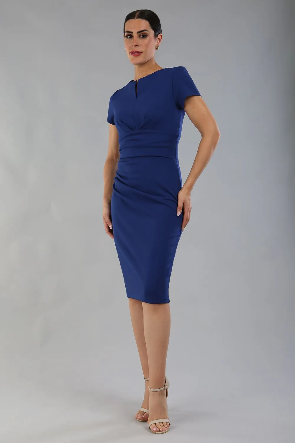Donna Short Sleeved Pencil Dress