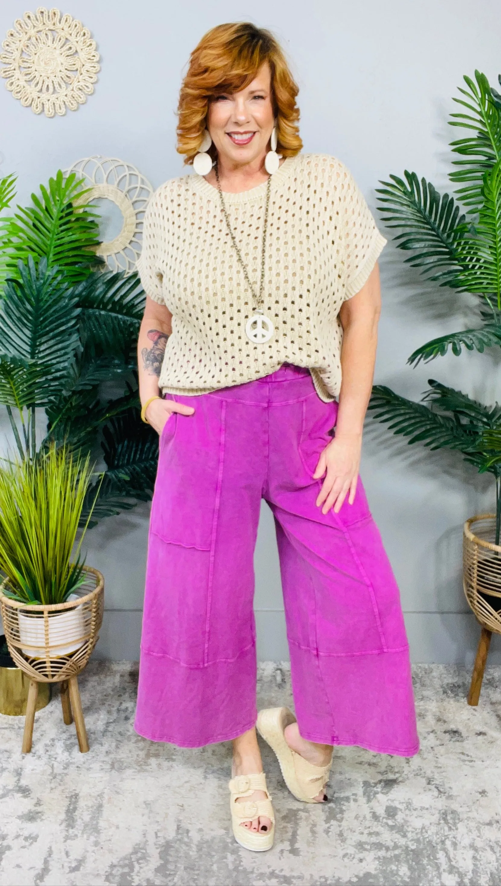 Easy Breezy Short Sleeve Knit Top