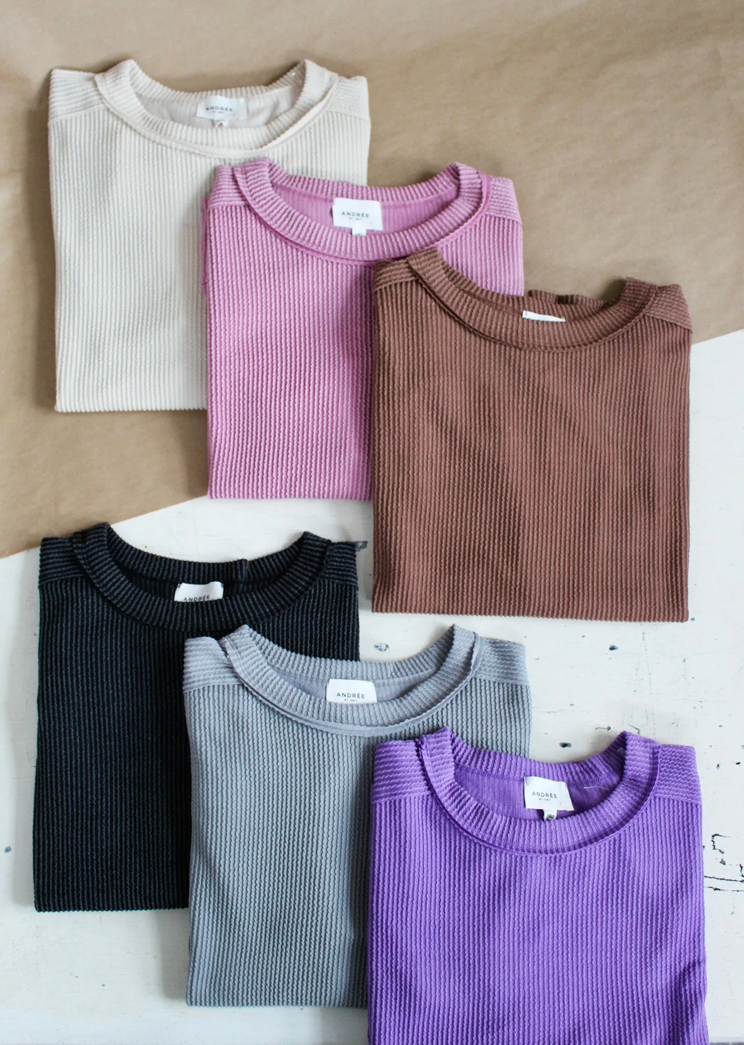 Everyday Essential Crewneck • Amethyst - PLUS