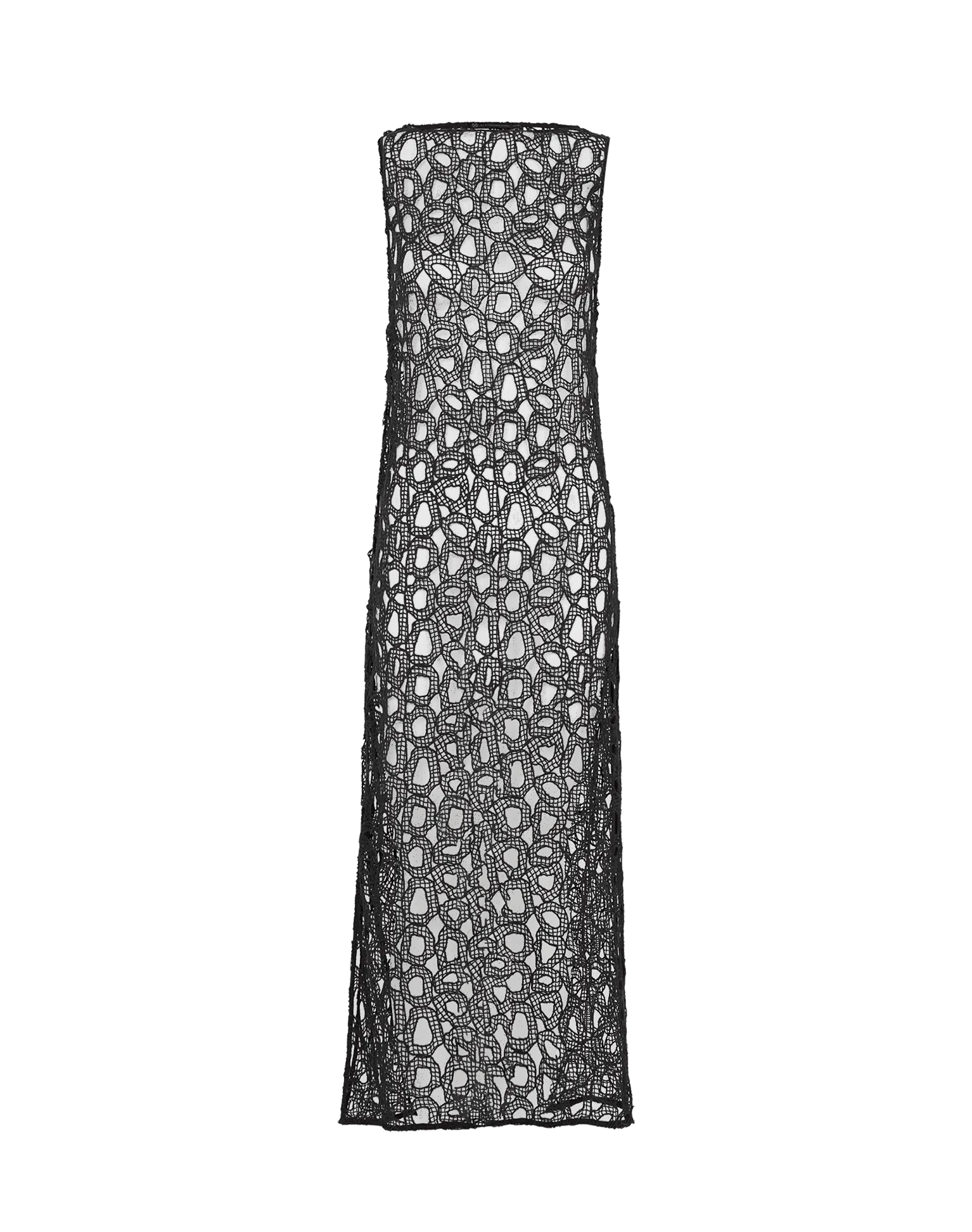 Eyelet Greta Long Cover Up - Graffiti