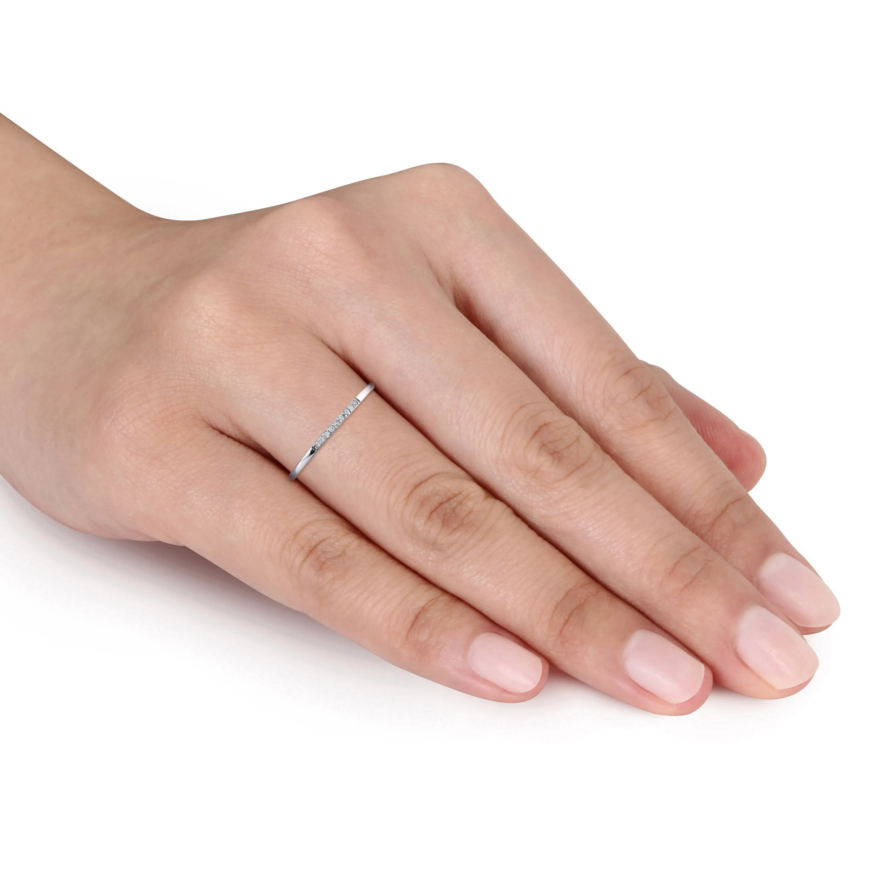 Fashion Ring 10k White Gold