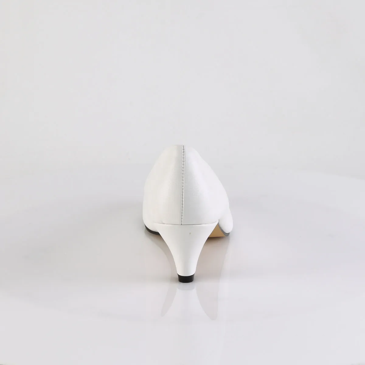 FEFE-01  White Faux Leather