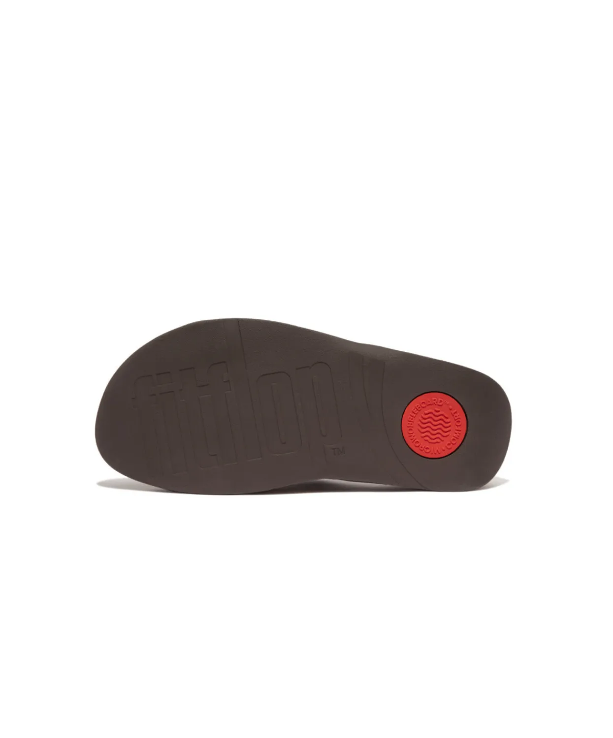 Fitflop Surfers Men's Webbing Leather Cross Slides Olive