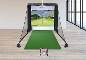 FlightScope X3 Premium Golf Simulator Package