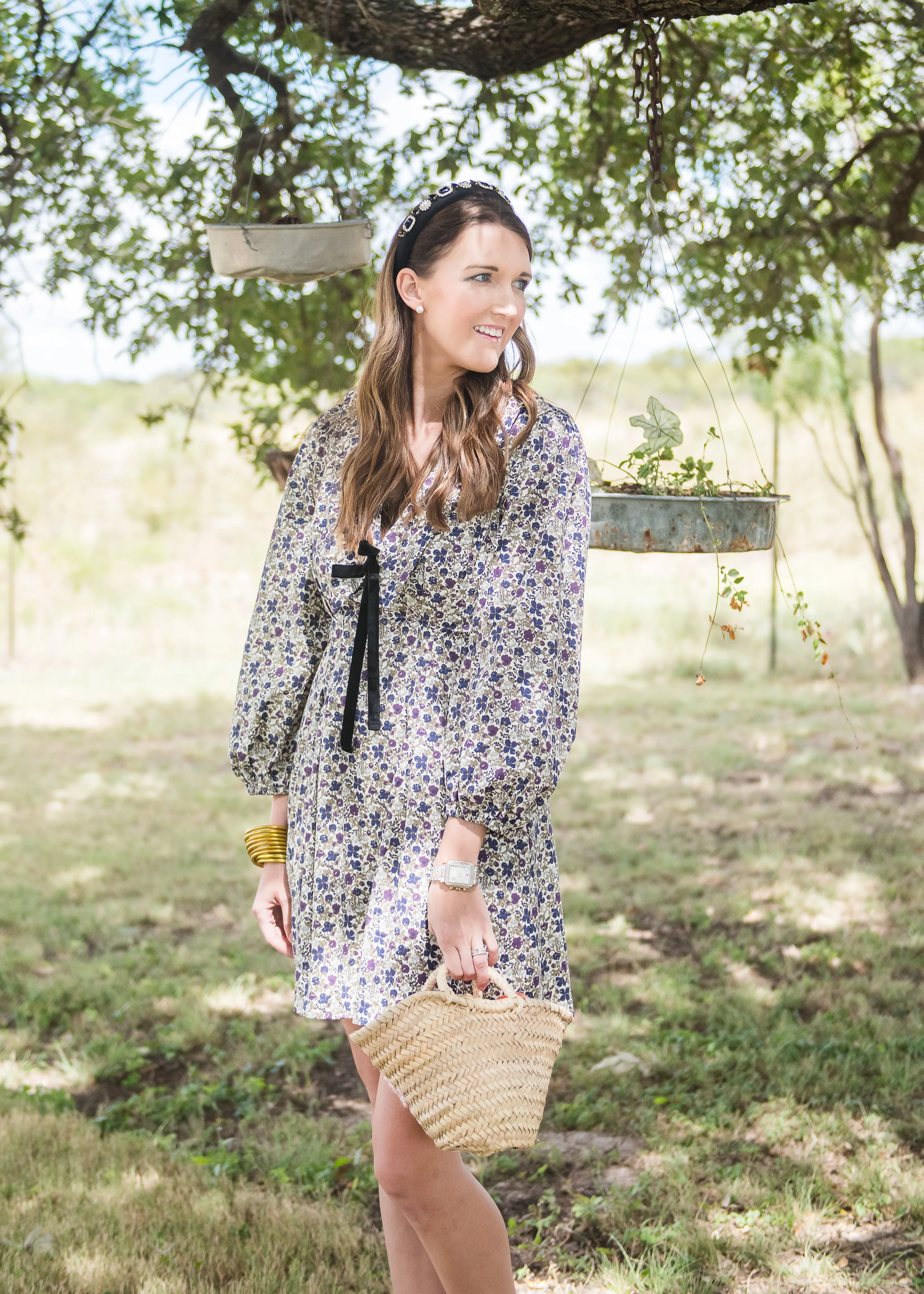 Flora   Velvet Dress