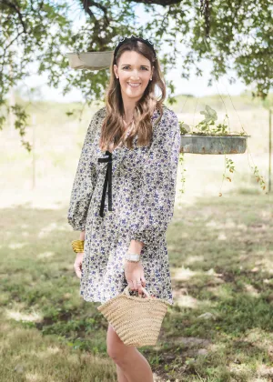 Flora   Velvet Dress