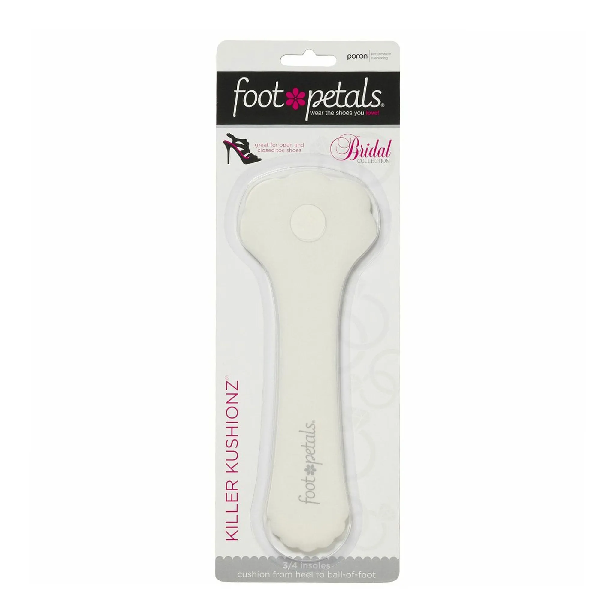 Foot Petals | Bridal Killer Kushionz Insole White