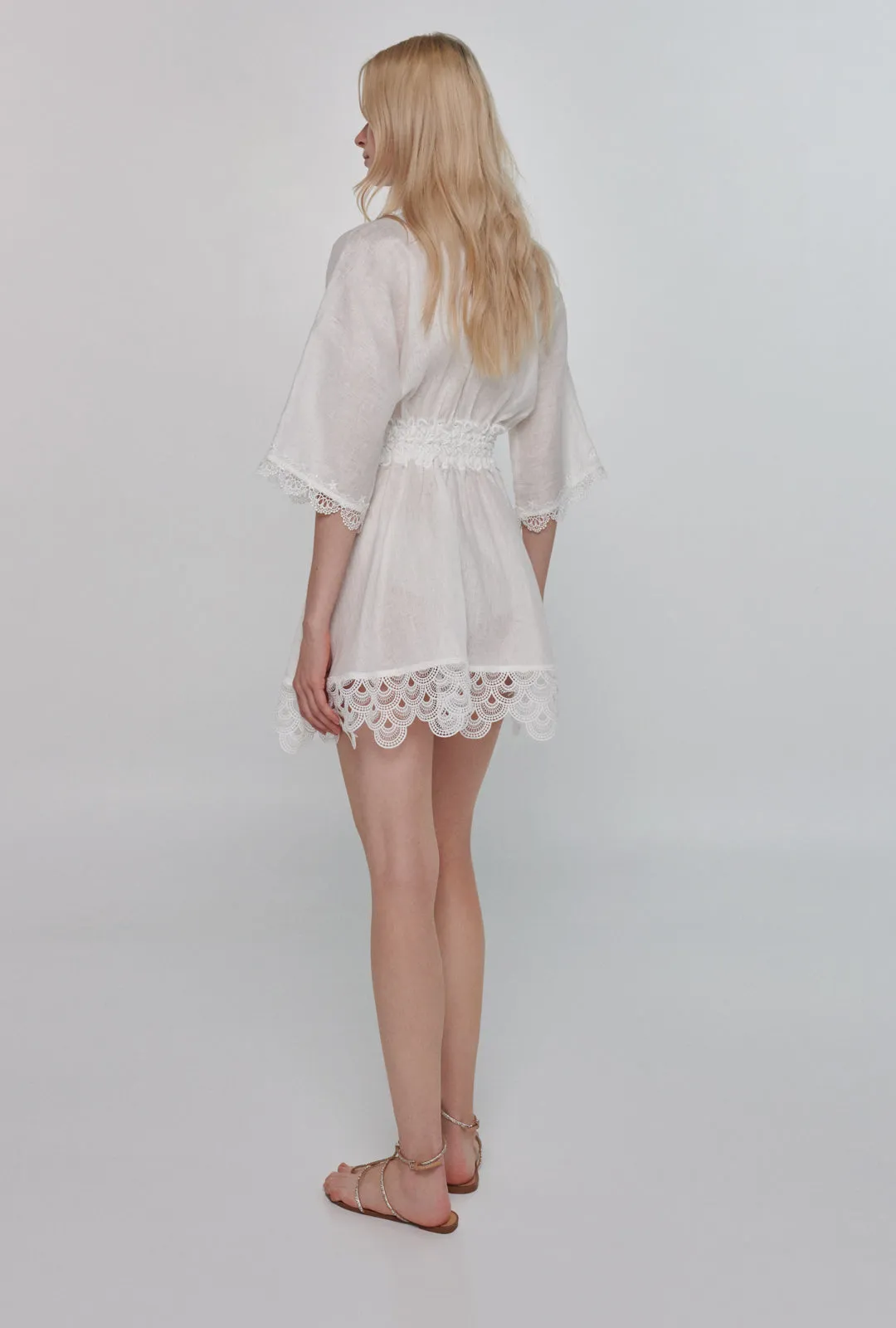 GABRIELLA KIMONO WHITE
