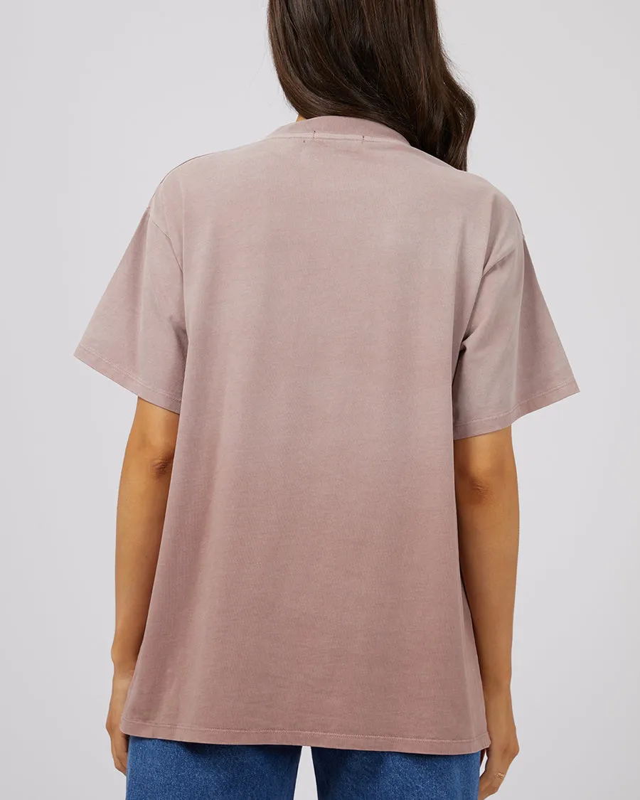 Genoa O/S Tee| Fawn
