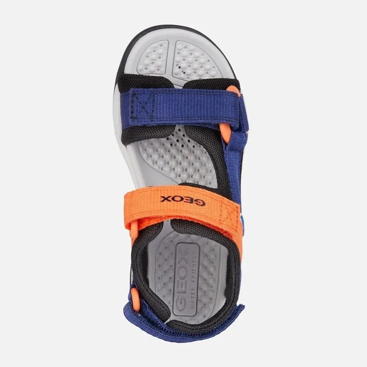 Geox - Borealis Sandal - Navy/Orange